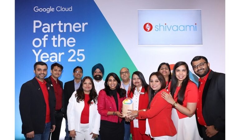 Shivaami Named A Google Cloud Partner of the Year!