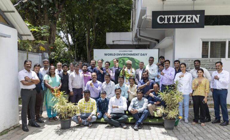 Citizen Watches India Celebrates World Environment Day 2025 with Tree Planting Ceremonies in Bengaluru